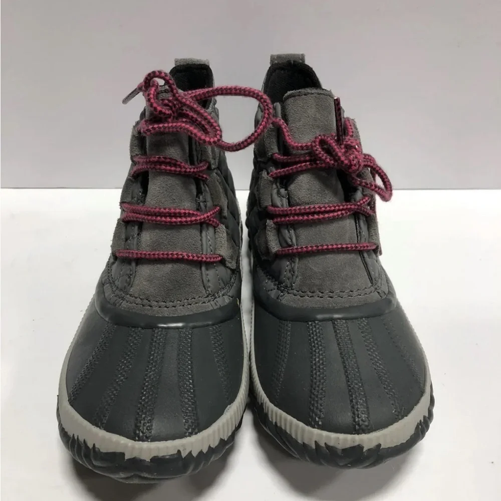 Sorel Women's Out N About Plus, Waterproof Gray Boots, Size 6M